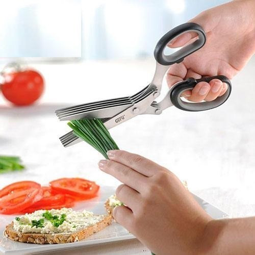 سبزی خردکن قیچی (قیچی سبزی خردکن)