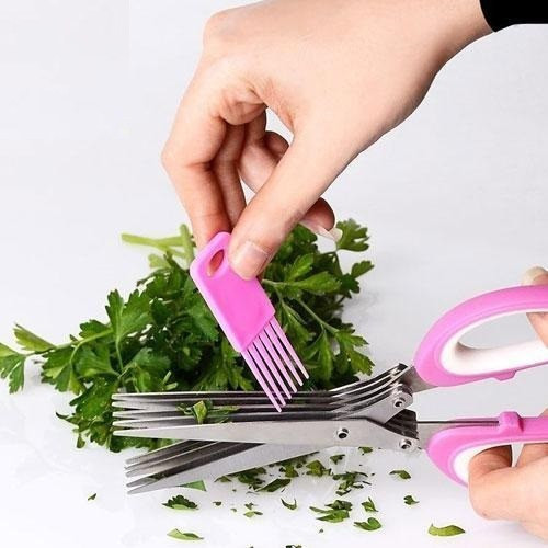 سبزی خردکن قیچی (قیچی سبزی خردکن)