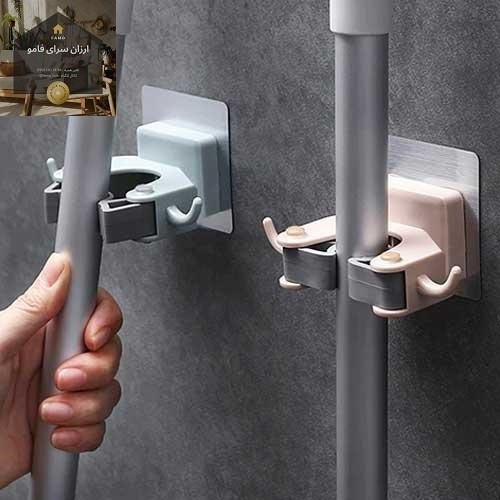 نگهدارنده تی و جارو دیواری هالیک