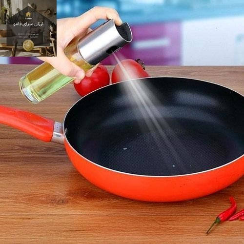 ظرف اسپری روغن شیشه ای
