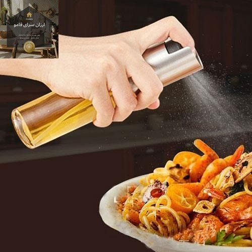 ظرف اسپری روغن شیشه ای