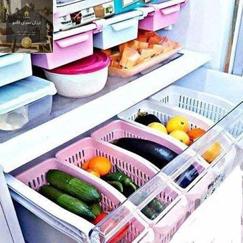 سبد نظم دهنده یخچال و کابینت کاجین سایز 1